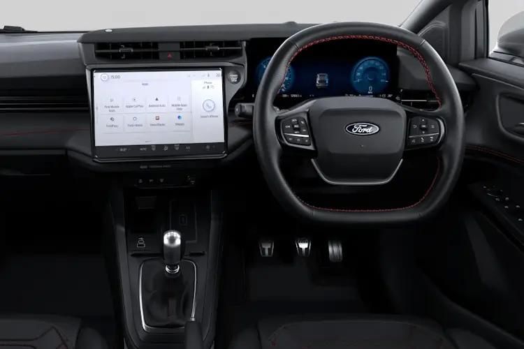 ford puma hatchback 1.0 ecoboost hybrid mhev st-line 5dr dct inside view