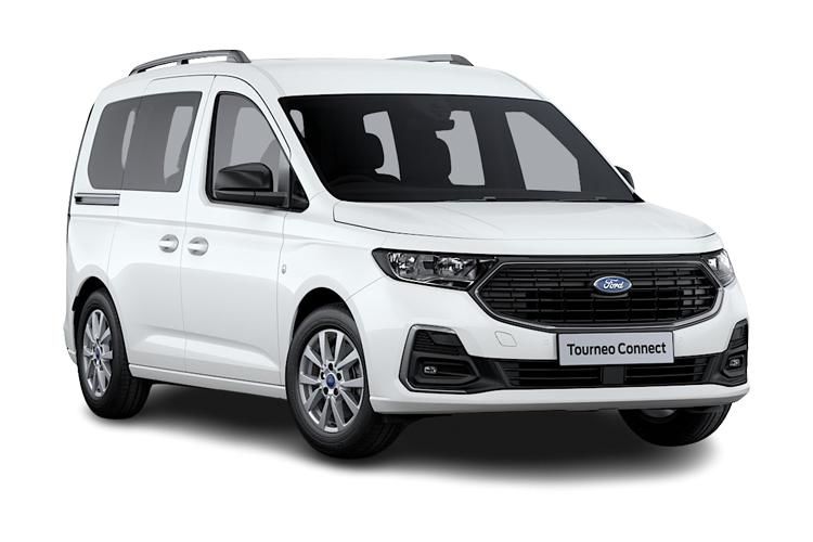 ford tourneo custom 2.5 phev 232ps h1 kombi trend 8 seater auto front view