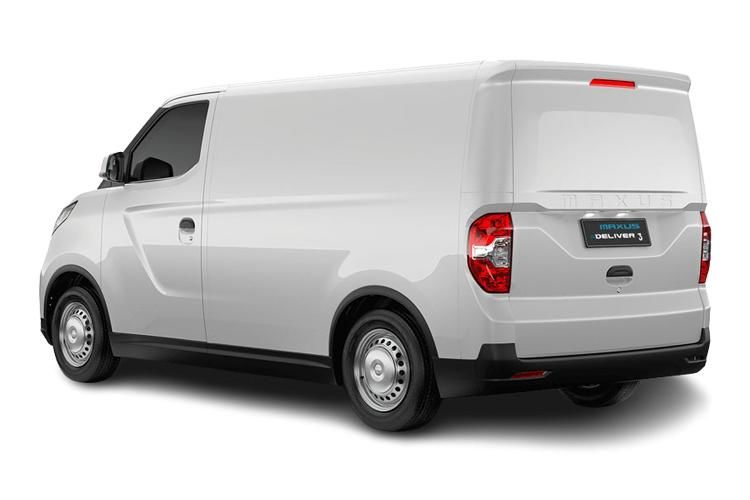maxus deliver 3 90kw chassis cab 50.2kwh auto back view