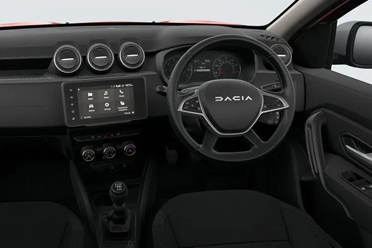 dacia duster 1.5 blue dci essential 4x4 inside view