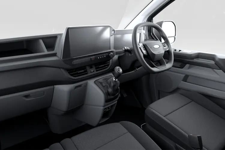 ford transit 135kw 68kwh h3 leader van auto inside view