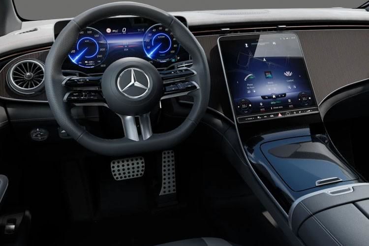 mercedes-benz eqe eqe 350 4matic 215kw amg line 89kwh 5dr auto inside view