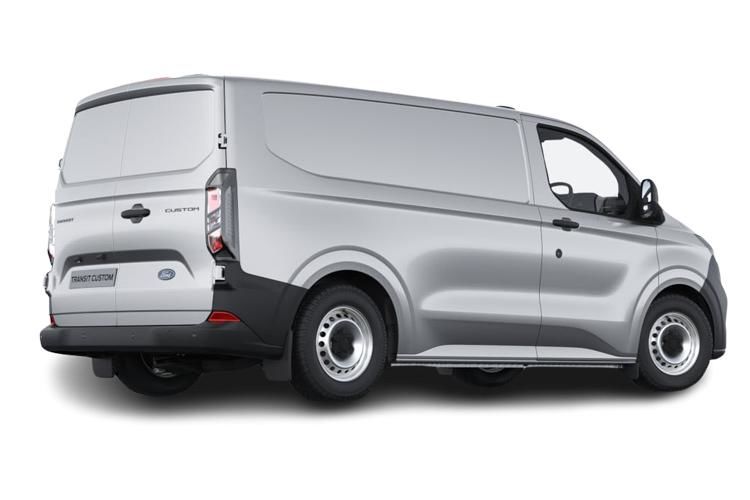 ford transit 2.0 ecoblue 165ps h2 hd emissions trend van back view