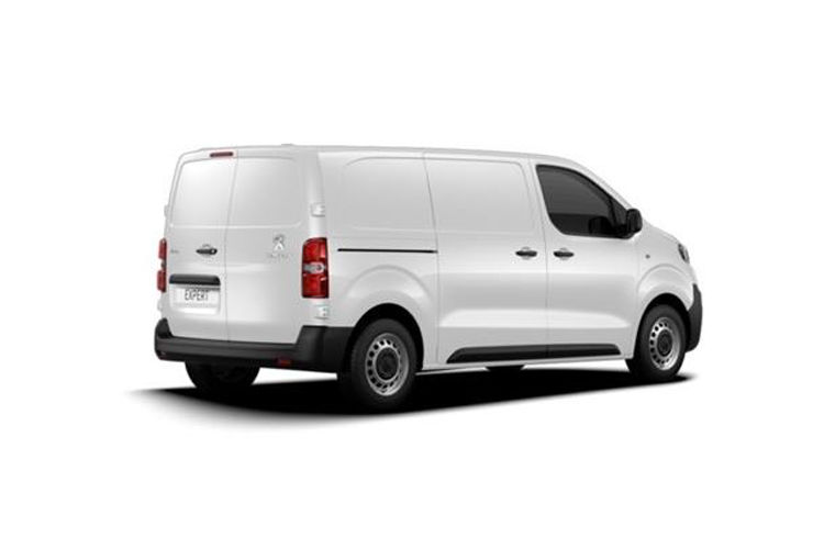 peugeot expert 1000 1.5 bluehdi 100 asphalt premium + van back view