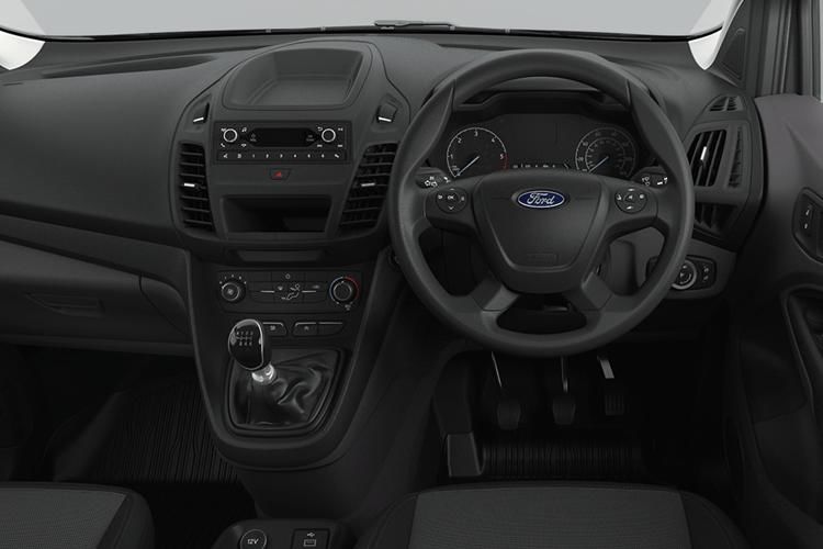 ford transit connect 1.0 ecoboost 100ps leader van inside view